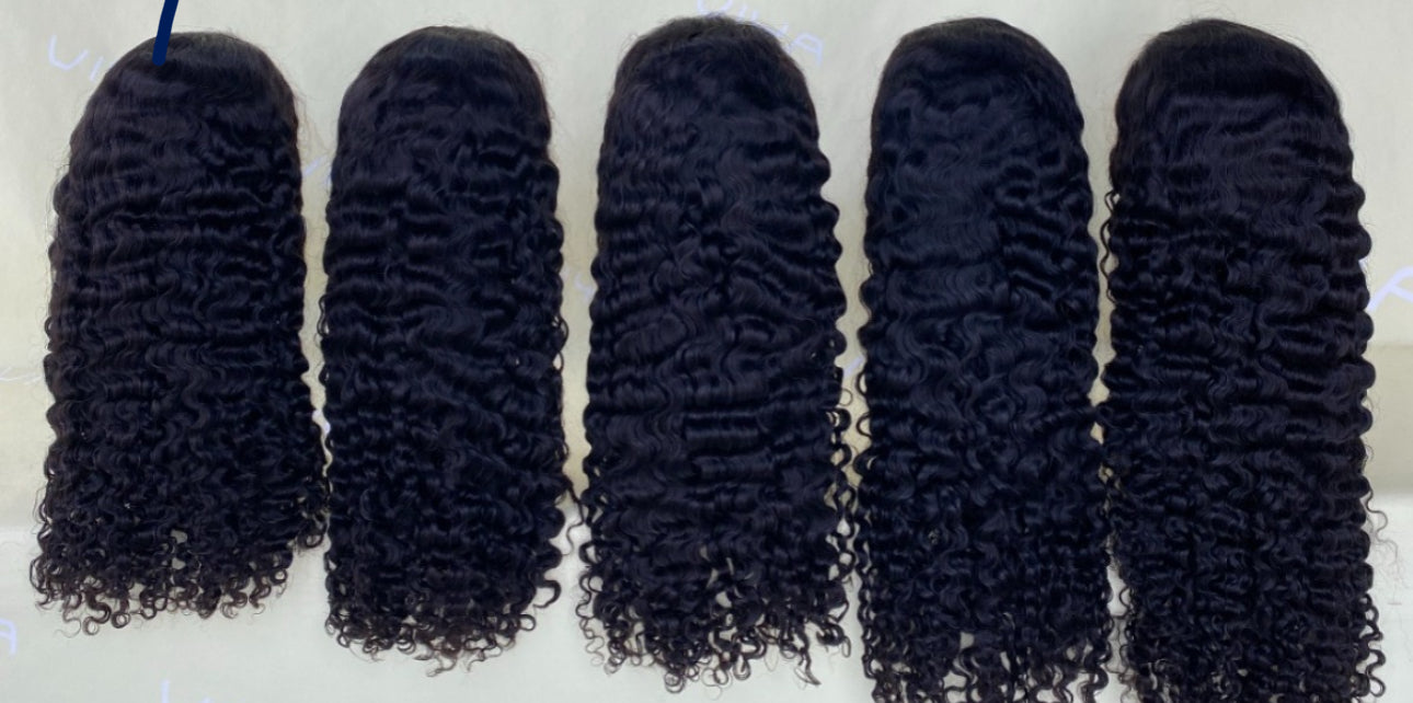 Burmese curly wig